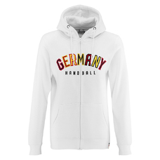 Germany Color Zip Hoodie Frauen